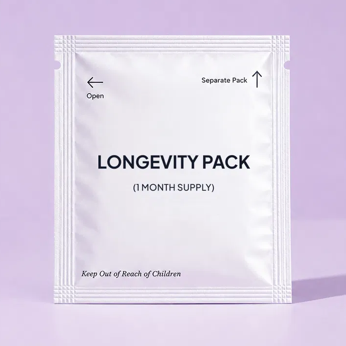 Supplements 3 Longevity Pack, one-month supply